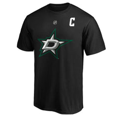 NHL Jamie Benn Dallas Stars Fanatics Authentic Stack Name & Number T-Shirt