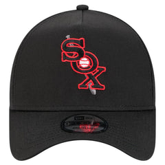 Black Chicago White Sox New Era Tonal Pop 9FORTY A-Frame Adjustable Hat