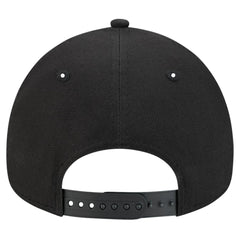 Black Atlanta Braves New Era Tonal Pop 9FORTY A-Frame Adjustable Hat