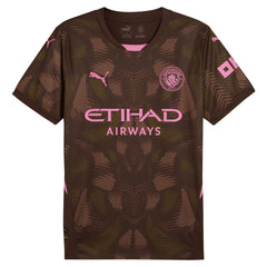 Manchester City 2024/25 Replica Short Sleeve Goalkeeper Jersey