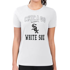 White Chicago White Sox G-III 4Her by Carl Banks Women's Super-Slim Fit Lightweight Team Logo Graphic T-Shirt
