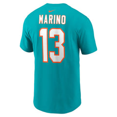 Dan Marino Retired Player Name & Number T-Shirt - Miami Dolphins T-shirts