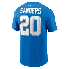 Barry Sanders Retired Player Name & Number T-Shirt - Detroit Lions T-shirts