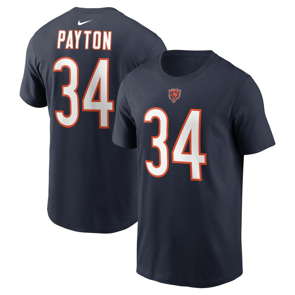 Walter Payton Retired Player Name & Number T-Shirt - Chicago Bears T-shirts
