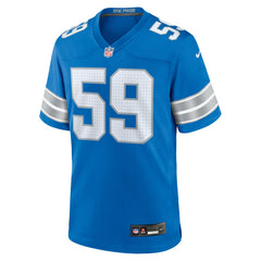 Giovanni Manu Team Game Jersey - Detroit Lions Jerseys