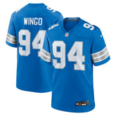 Mekhi Wingo Team Game Jersey - Detroit Lions Jerseys