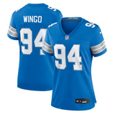 Mekhi Wingo Women's Team Game Jersey - Detroit Lions Jerseys