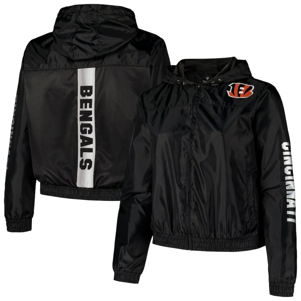 Women's Full-Zip Jacket - Cincinnati Bengals Jackets