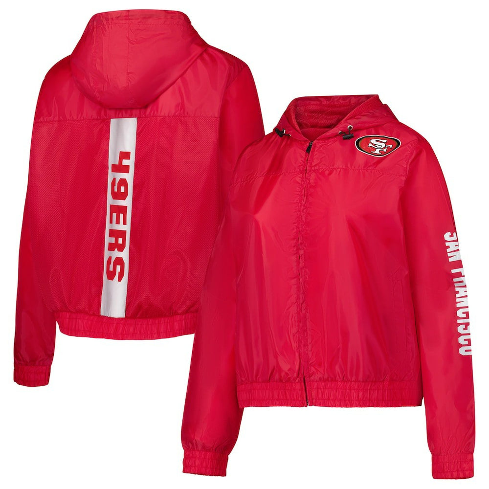 Women's Full-Zip Jacket - San Francisco 49ers Jackets