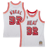 Mitchell & Ness Shaquille O'Neal Miami Heat 2007/08 Hardwood Classics Swingman Jersey