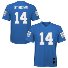 Amon-Ra St. Brown Youth Replica Player Jersey - Detroit Lions Jerseys