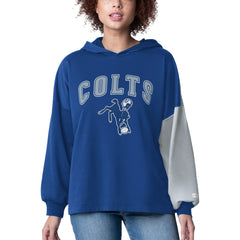 Starter Women's Power Move Long Sleeve Pullover Hoodie - Indianapolis Colts Hoodies