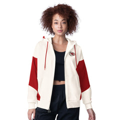 Starter Women's Scrimmage Full-Zip Hoodie - Kansas City Chiefs Hoodies