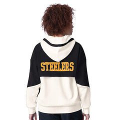 Starter Women's Scrimmage Full-Zip Hoodie - Pittsburgh Steelers Hoodies