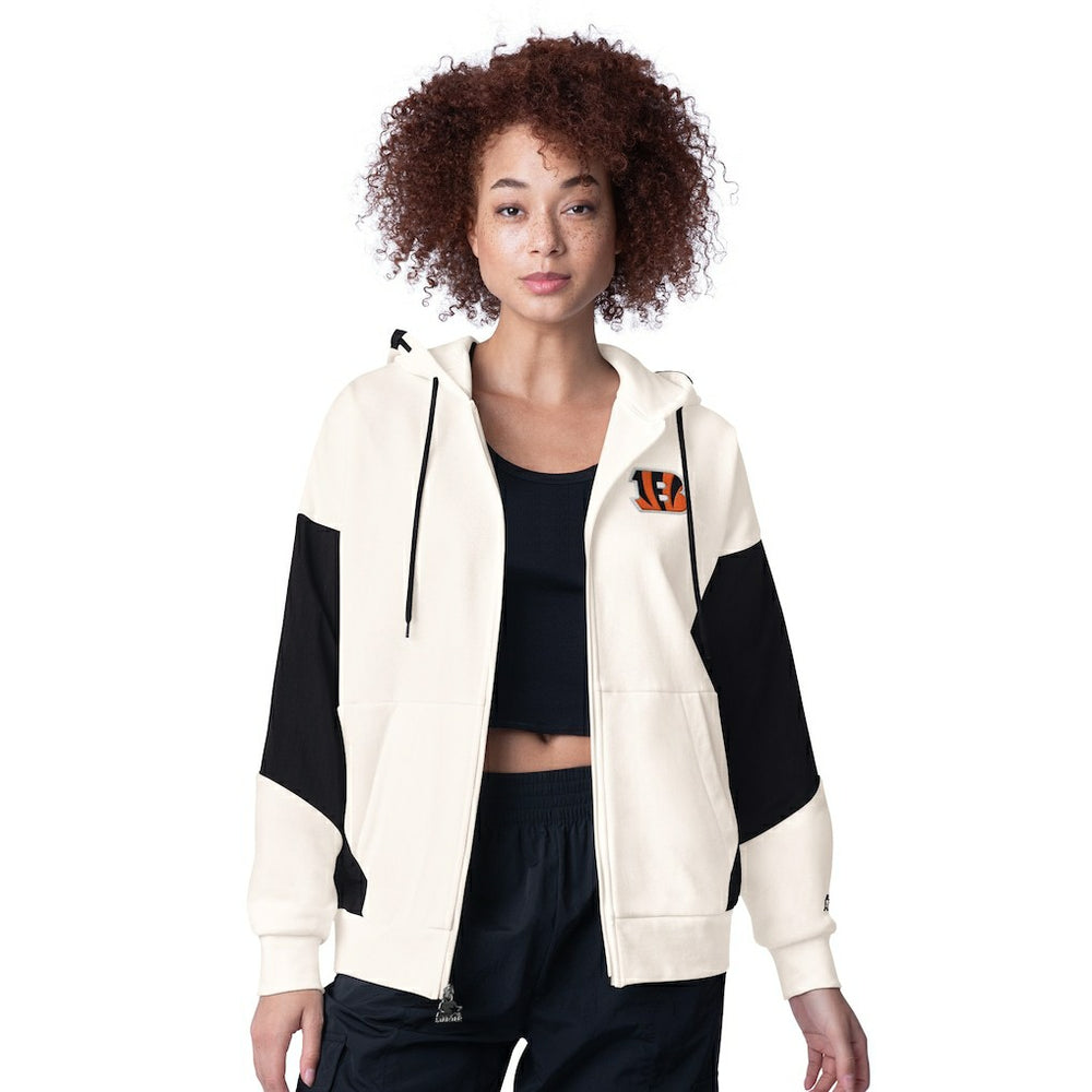 Starter Women's Scrimmage Full-Zip Hoodie - Cincinnati Bengals Hoodies
