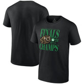 Fanatics Boston Celtics 2024 NBA Finals Champions Ball Screen Ring T-Shirt