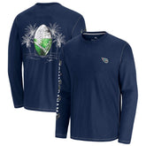 Oasis Endzone Lux Long Sleeve T-Shirt - Tennessee Titans T-shirts