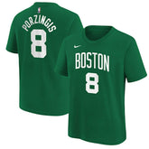 Nike Kristaps Porzingis Boston Celtics Youth Icon Name & Number T-Shirt