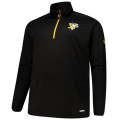 NHL Pittsburgh Penguins Fanatics Big & Tall Authentic Pro Quarter-Zip Top
