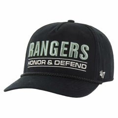 NHL New York Rangers '47 OHT Military Appreciation Homeland Honor and Defend Hitch Adjustable Hat