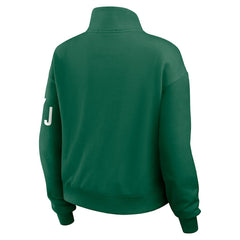 WEAR by Erin Andrews Women's Quarter-Zip Jacket - New York Jets Jackets