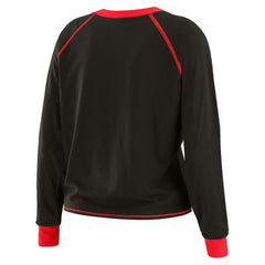 WEAR by Erin Andrews Women's Tie-Front Long Sleeve T-Shirt - Kansas City Chiefs T-shirts