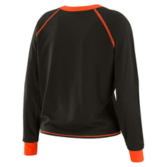 WEAR by Erin Andrews Women's Tie-Front Long Sleeve T-Shirt - Cincinnati Bengals T-shirts