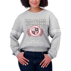 WEAR by Erin Andrews Women's Cropped Pullover Sweatshirt - Tampa Bay Buccaneers Pullover