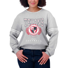 WEAR by Erin Andrews Women's Cropped Pullover Sweatshirt - Houston Texans Pullover