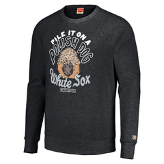 Charcoal Chicago White Sox MLB x Guy Fieri’s Flavortown Unisex Tri-Blend Pullover Sweatshirt