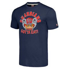Navy Cleveland Guardians MLB x Guy Fieri’s Flavortown Unisex Tri-Blend T-Shirt