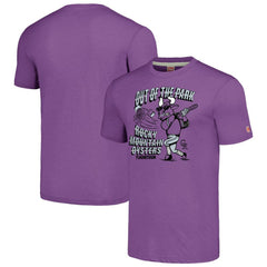Purple Colorado Rockies MLB x Guy Fieri’s Flavortown Unisex Tri-Blend T-Shirt