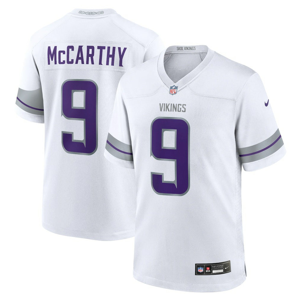 J.J. McCarthy Youth Game Jersey - Minnesota Vikings Jerseys