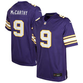 J.J. McCarthy Youth Game Jersey - Minnesota Vikings Jerseys