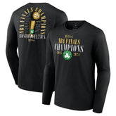 Fanatics Boston Celtics 2024 NBA Finals Champions Fade Away Jumper Roster Signature Long Sleeve T-Shirt