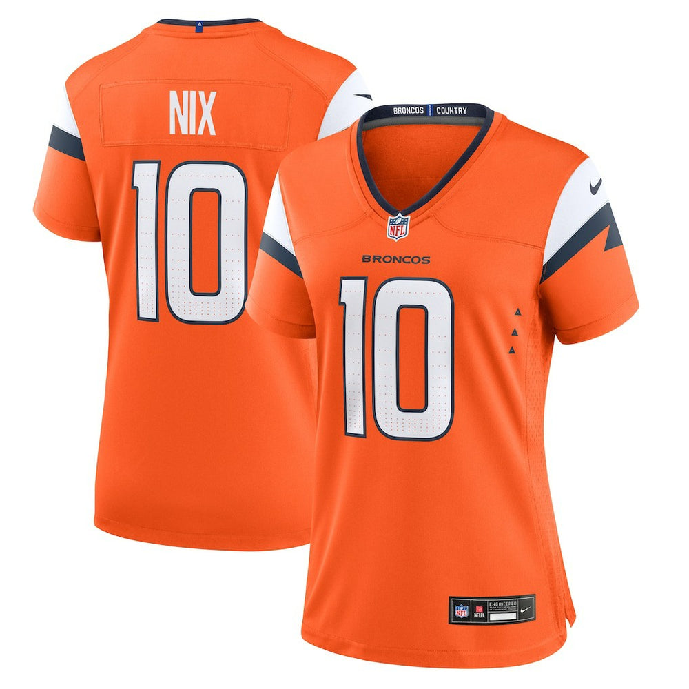 Bo Nix Women's Game Jersey - Denver Broncos Jerseys