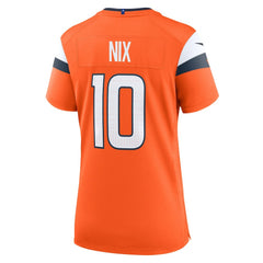 Bo Nix Women's Game Jersey - Denver Broncos Jerseys