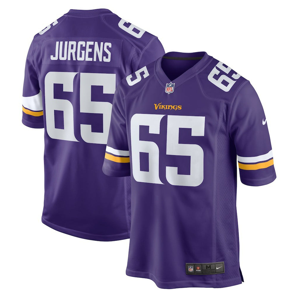 Michael Jurgens Game Jersey - Minnesota Vikings Jerseys