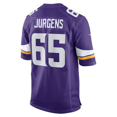 Michael Jurgens Game Jersey - Minnesota Vikings Jerseys