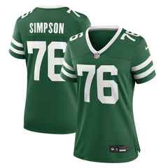 John Simpson Women's Game Jersey - New York Jets Jerseys