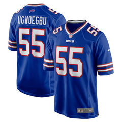 David Ugwoegbu Game Jersey - Buffalo Bills Jerseys