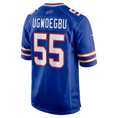 David Ugwoegbu Game Jersey - Buffalo Bills Jerseys