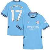 Kevin De Bruyne Manchester City Women's 2024/25 Home Replica Player Jersey