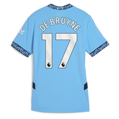 Kevin De Bruyne Manchester City Women's 2024/25 Home Replica Player Jersey