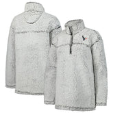 G-III 4Her by Carl Banks Women's Sherpa Quarter-Zip Jacket - Houston Texans Jackets