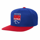 Sacramento Kings Youth Team Logo Two-Tone Flatbrim Snapback Hat