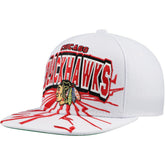 NHL Chicago Blackhawks Mitchell & Ness Youth After Shock Snapback Hat