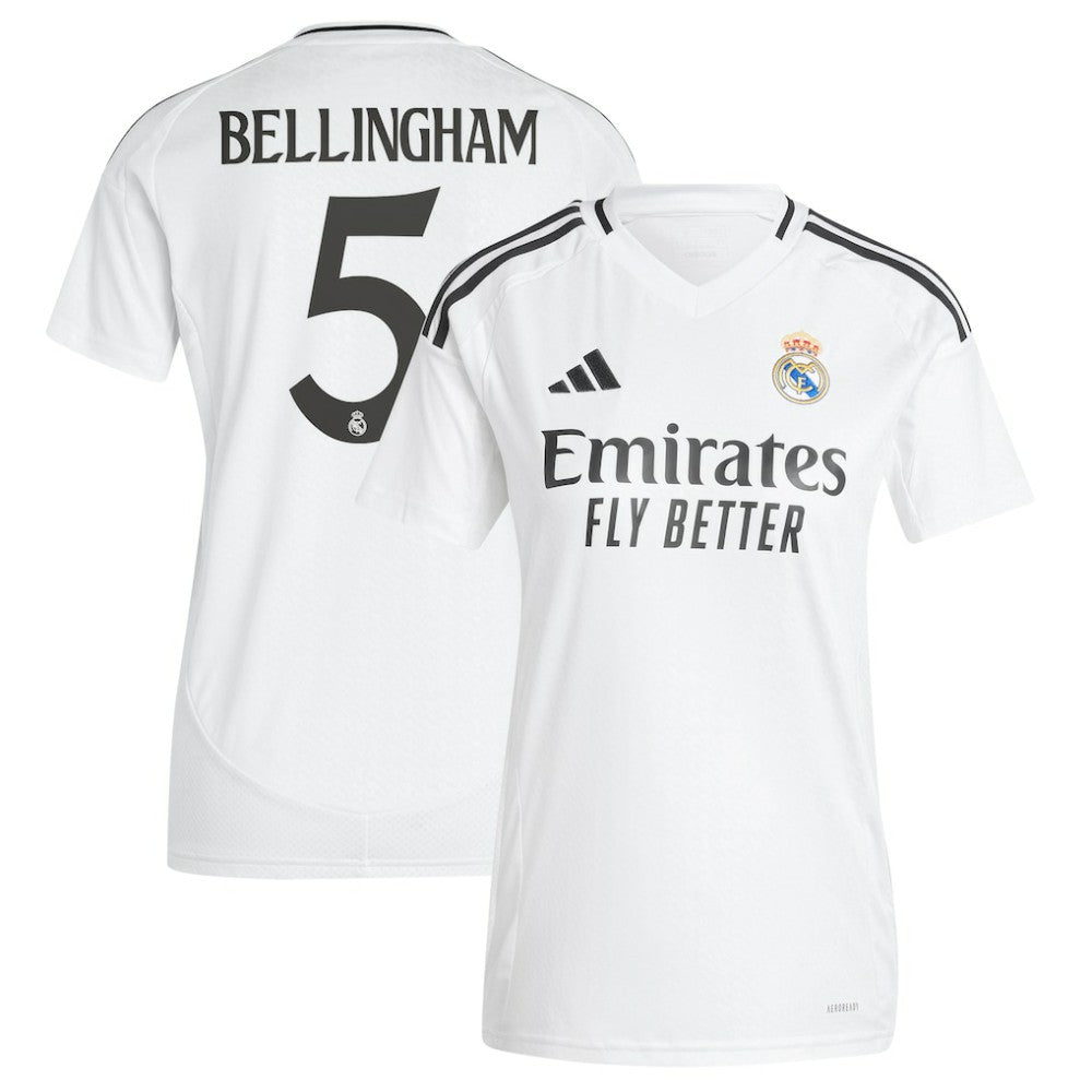 Jude Bellingham Real Madrid Women's 2024/25 Home Replica Player Jersey