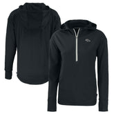 Cutter & Buck Women's Daybreak Eco Recycled Half-Zip Hoodie - Denver Broncos Hoodies