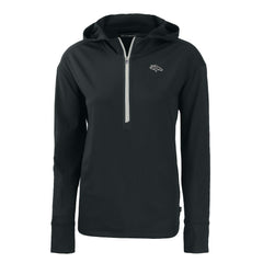 Cutter & Buck Women's Daybreak Eco Recycled Half-Zip Hoodie - Denver Broncos Hoodies